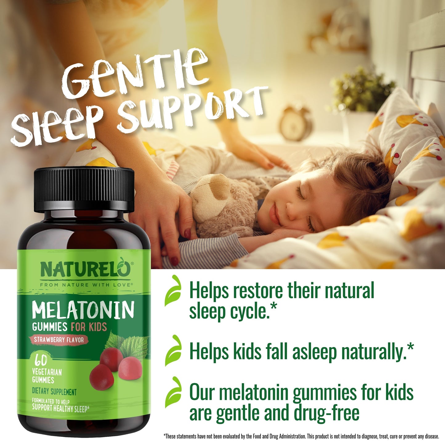 Melatonin Gummies for Kids Supplement