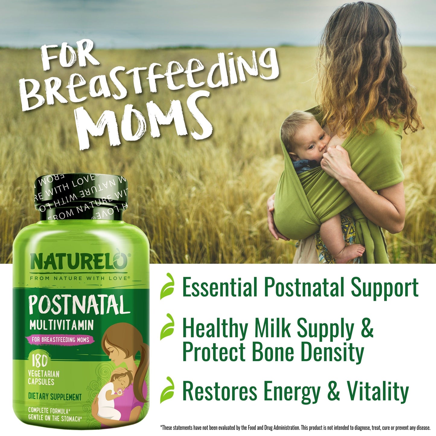 Vegan Friendly Postnatal Vitamin Full Spectrum Formula