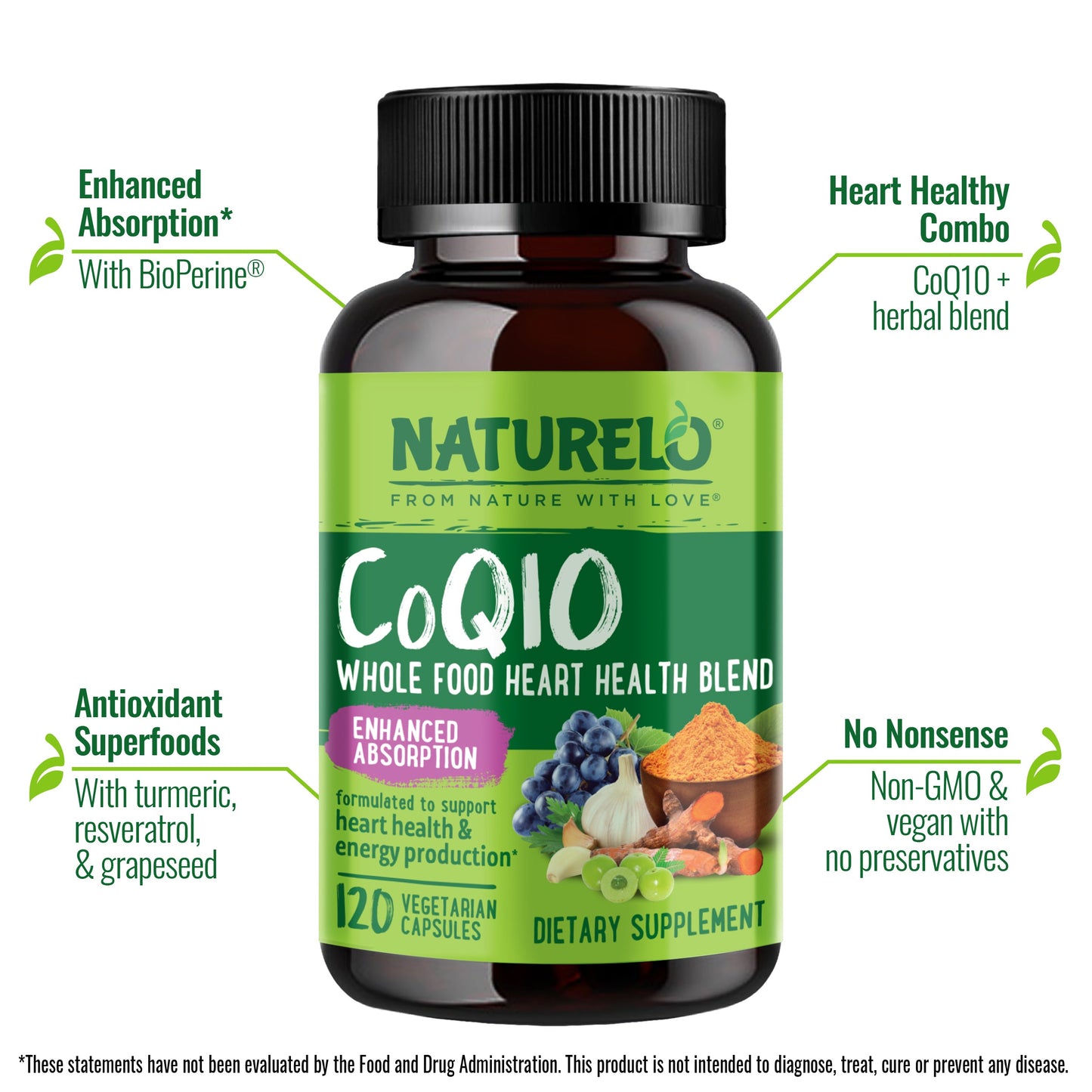 CoQ10 with Heart Health Blend