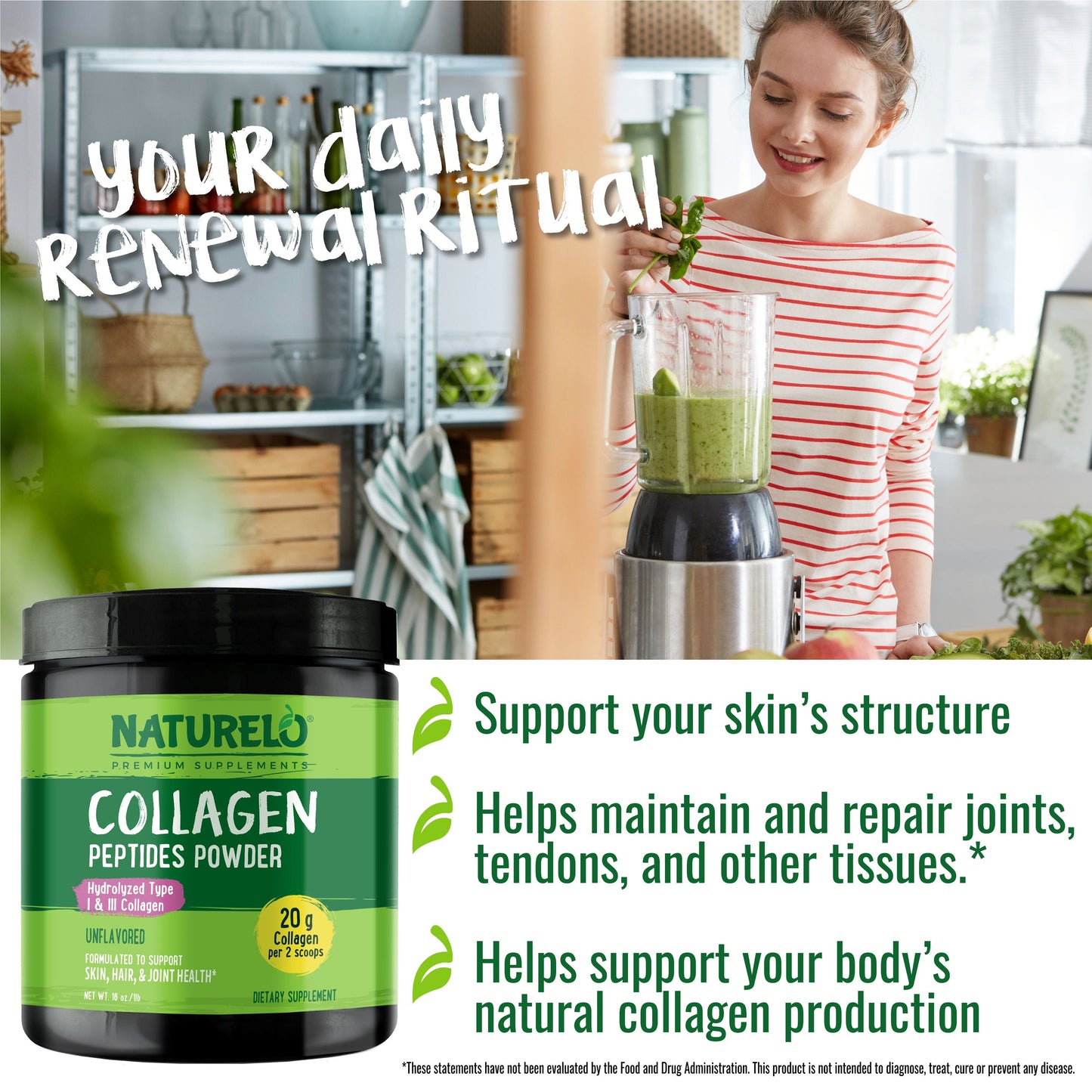 Collagen Peptides Powder - Unflavored