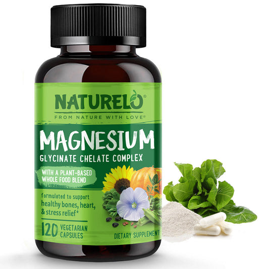 Plant-Based Magnesium Glycinate Complex Supplement