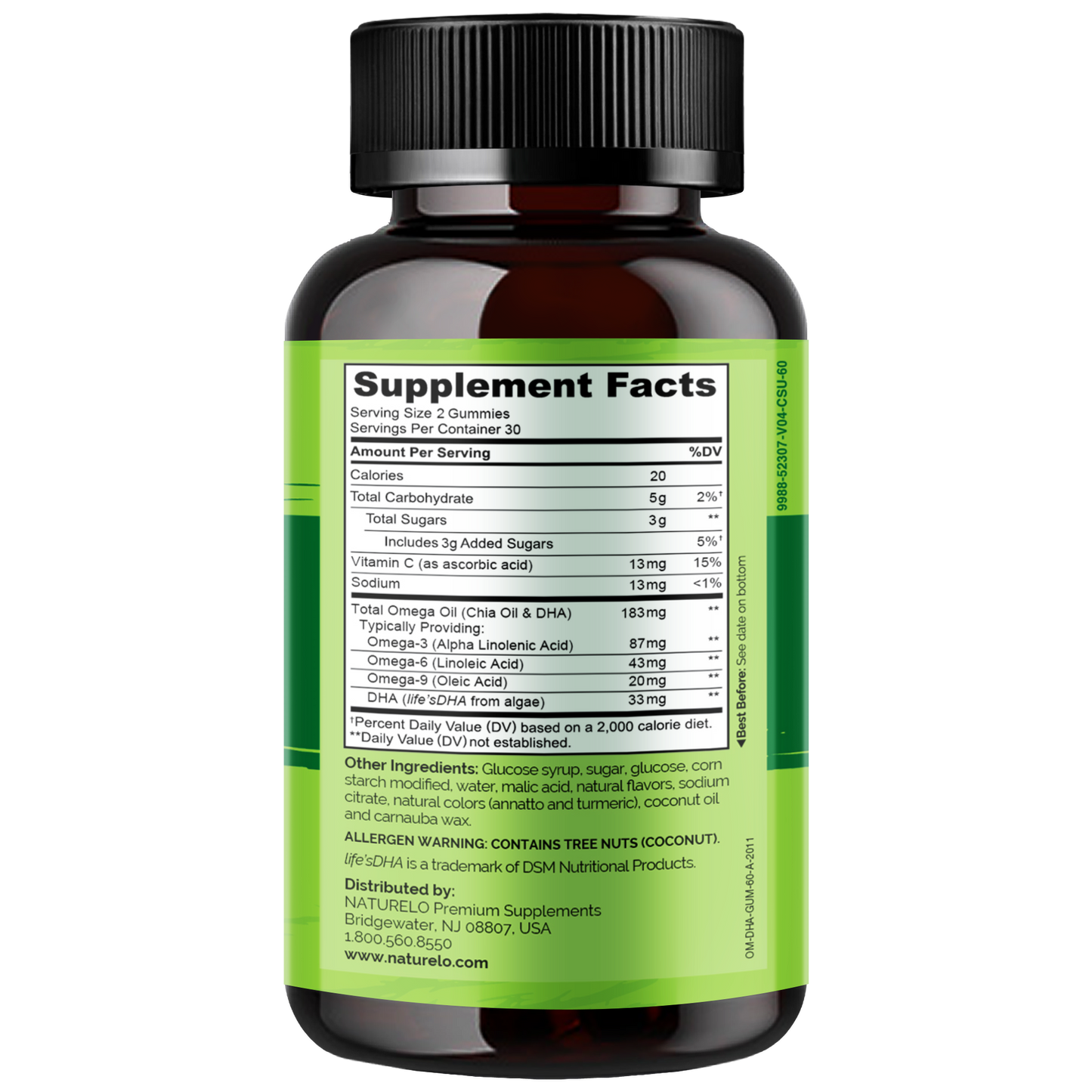 Omega 3 DHA Gummies Supplement