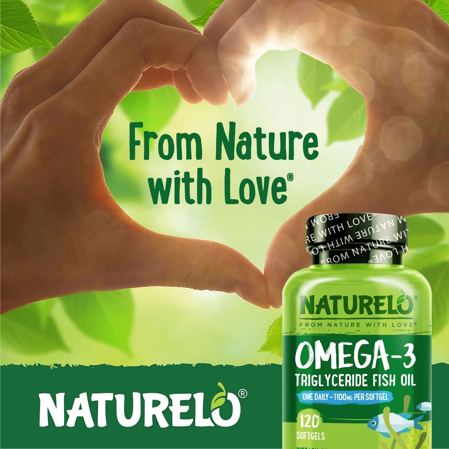 Omega-3 Fish Oil Supplement with Triglyceride Omega-3