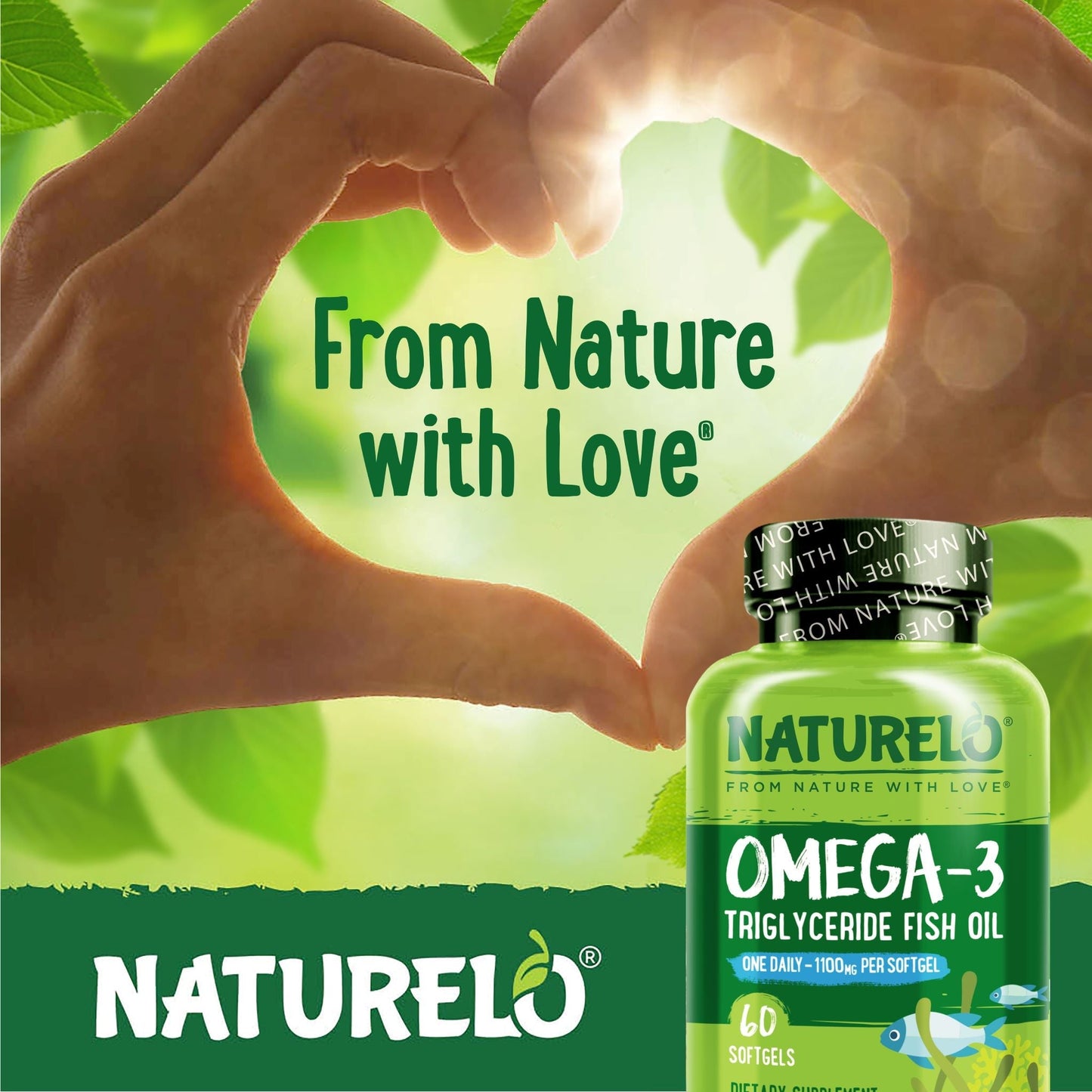 Omega-3 Fish Oil Supplement with Triglyceride Omega-3