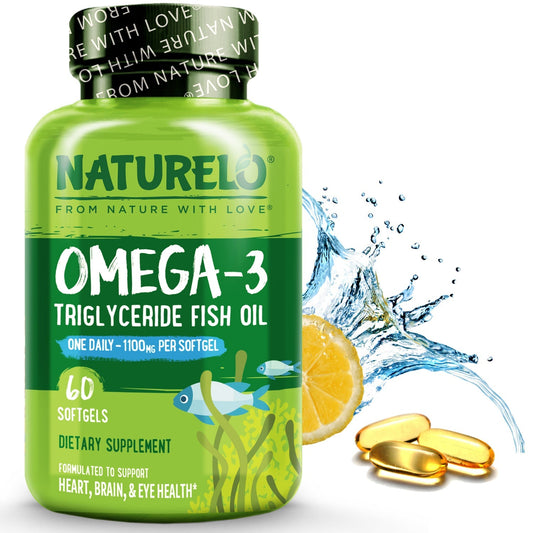 Omega-3 Fish Oil Supplement with Triglyceride Omega-3