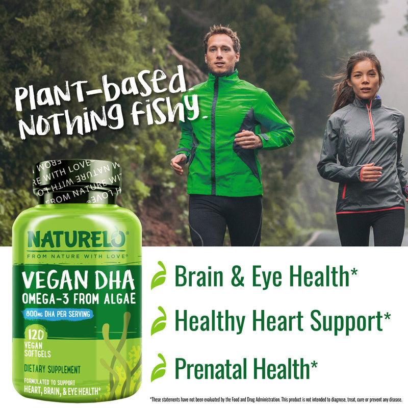 Vegan DHA Supplement with Omega-3 from Algae