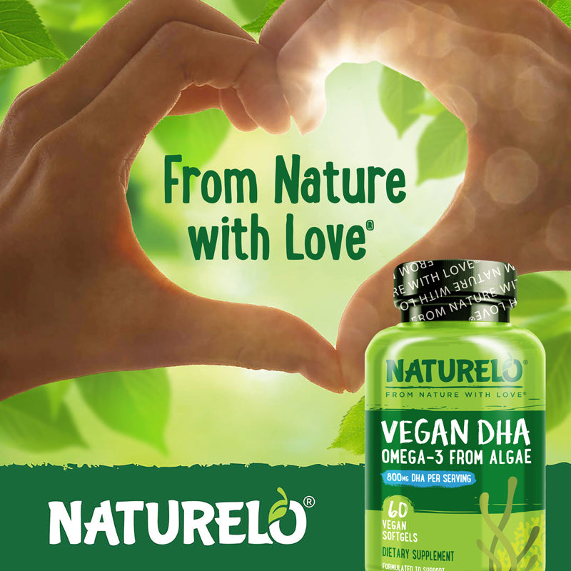 Vegan DHA Supplement with Omega-3 from Algae