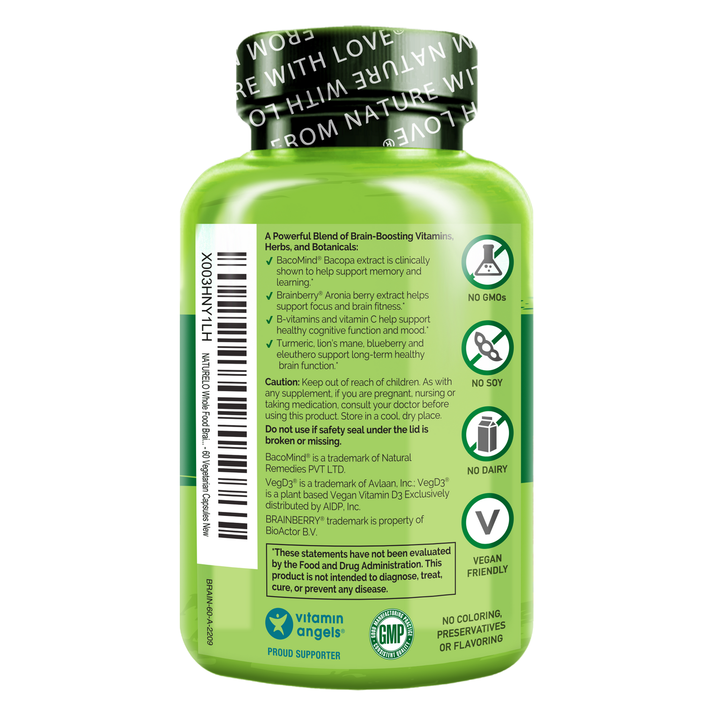 Whole Food Brain Blend Supplement