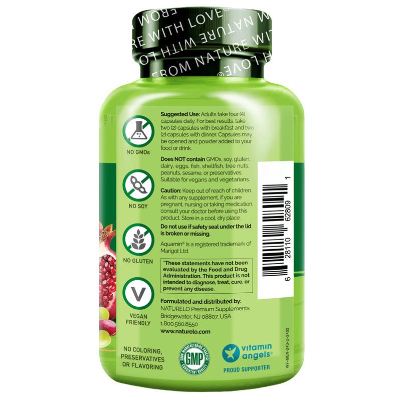 Whole Food Multivitamin for Men, Plant-Based and Vegan Friendly