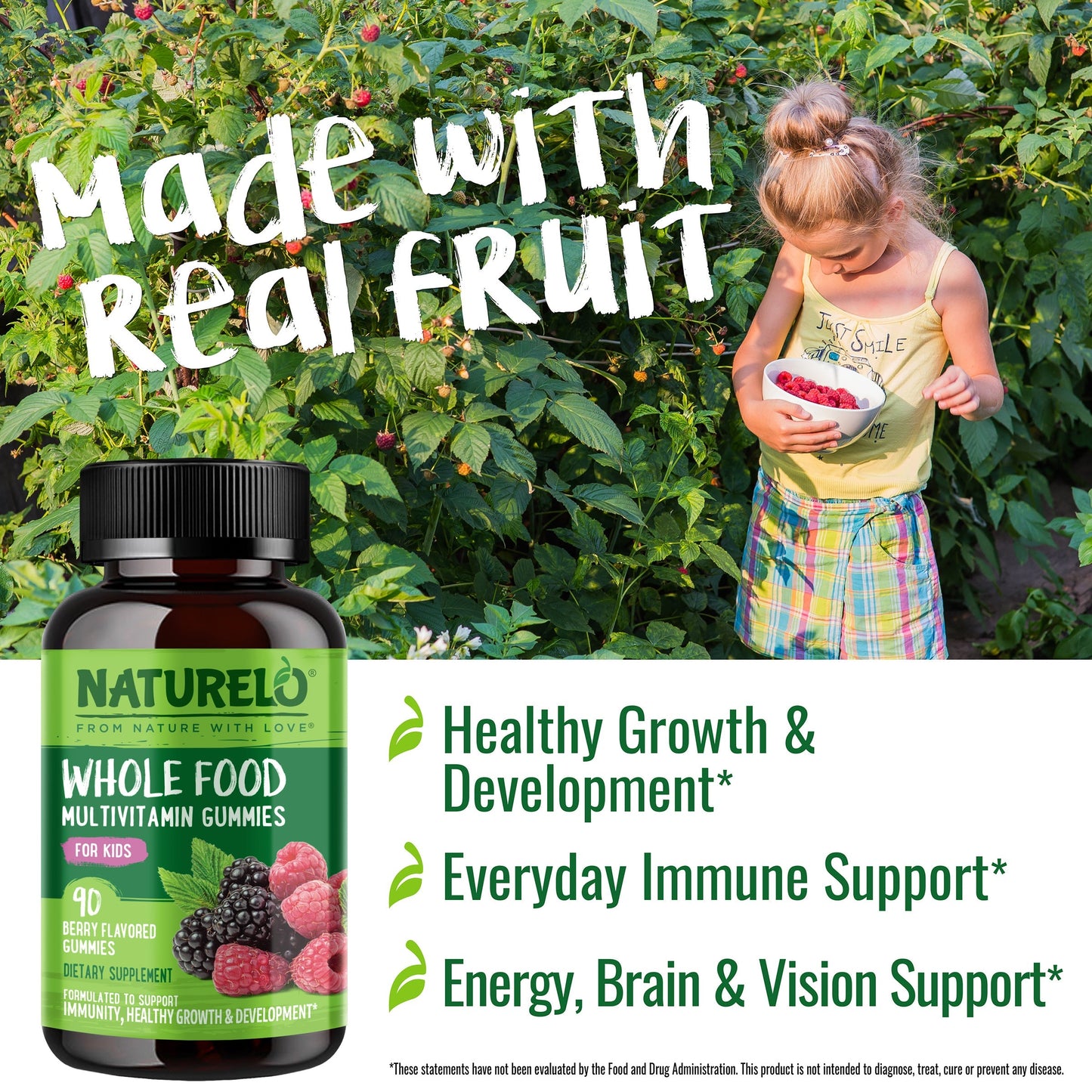 Whole Food Multivitamin Gummies for Kids