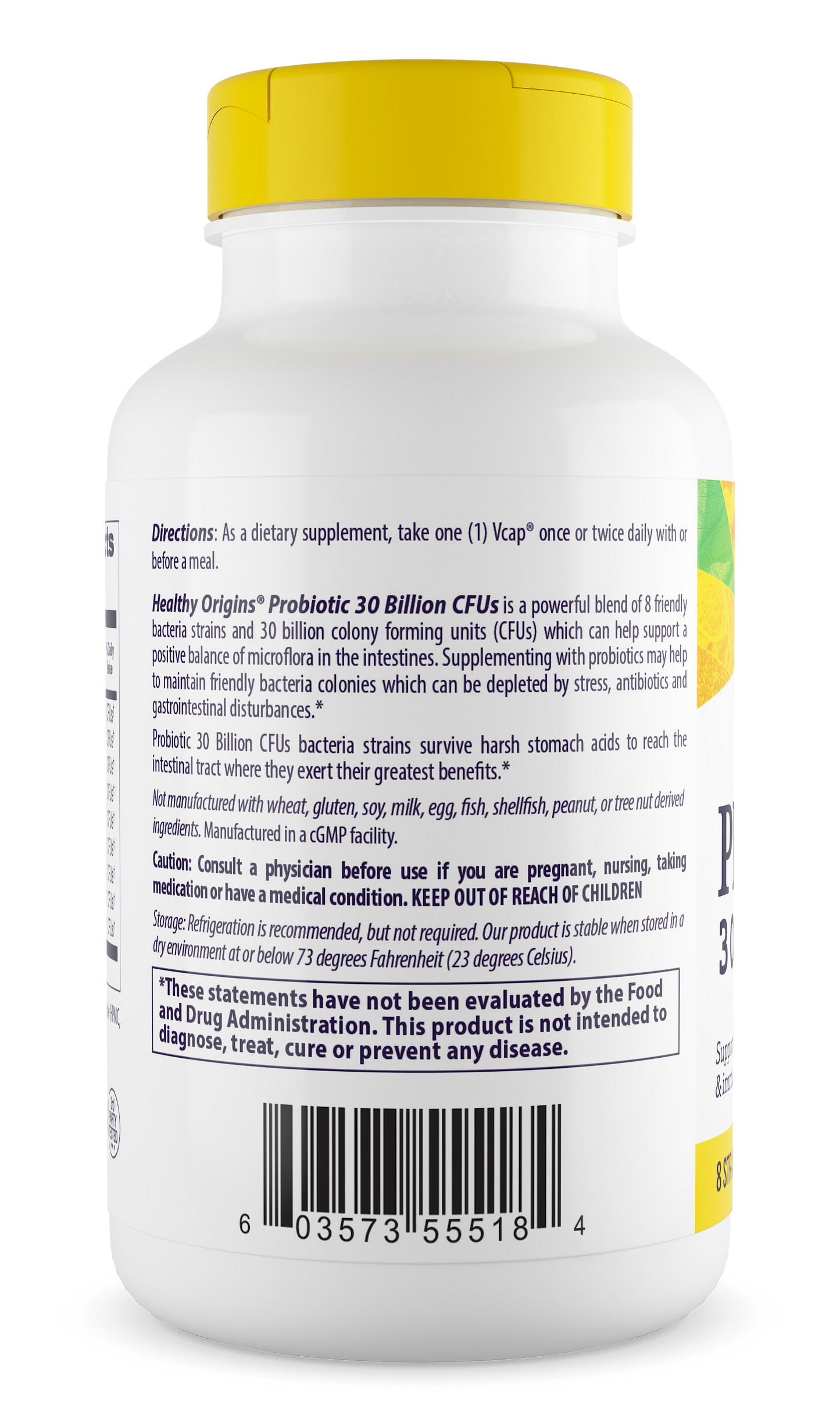 Probiotic 30 Billion CFUs (Shelf Stable)