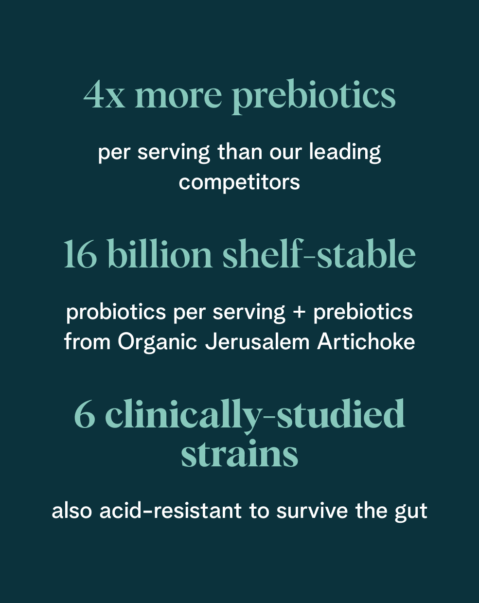 Probiotic + Prebiotic Daily Essential