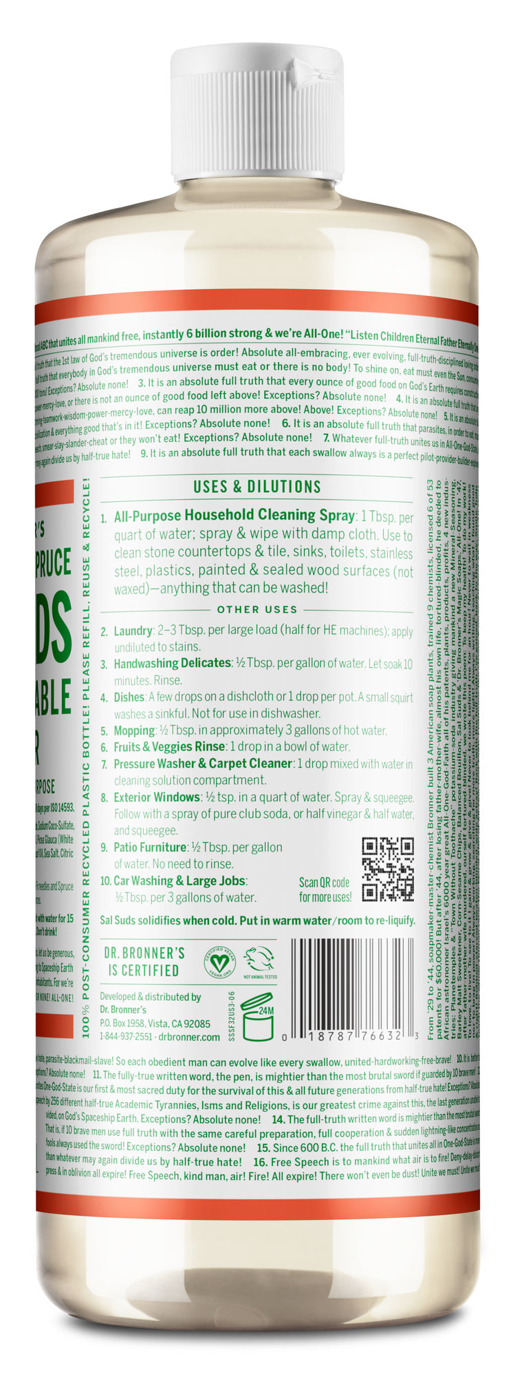 Sal Suds Biodegradable Cleaner