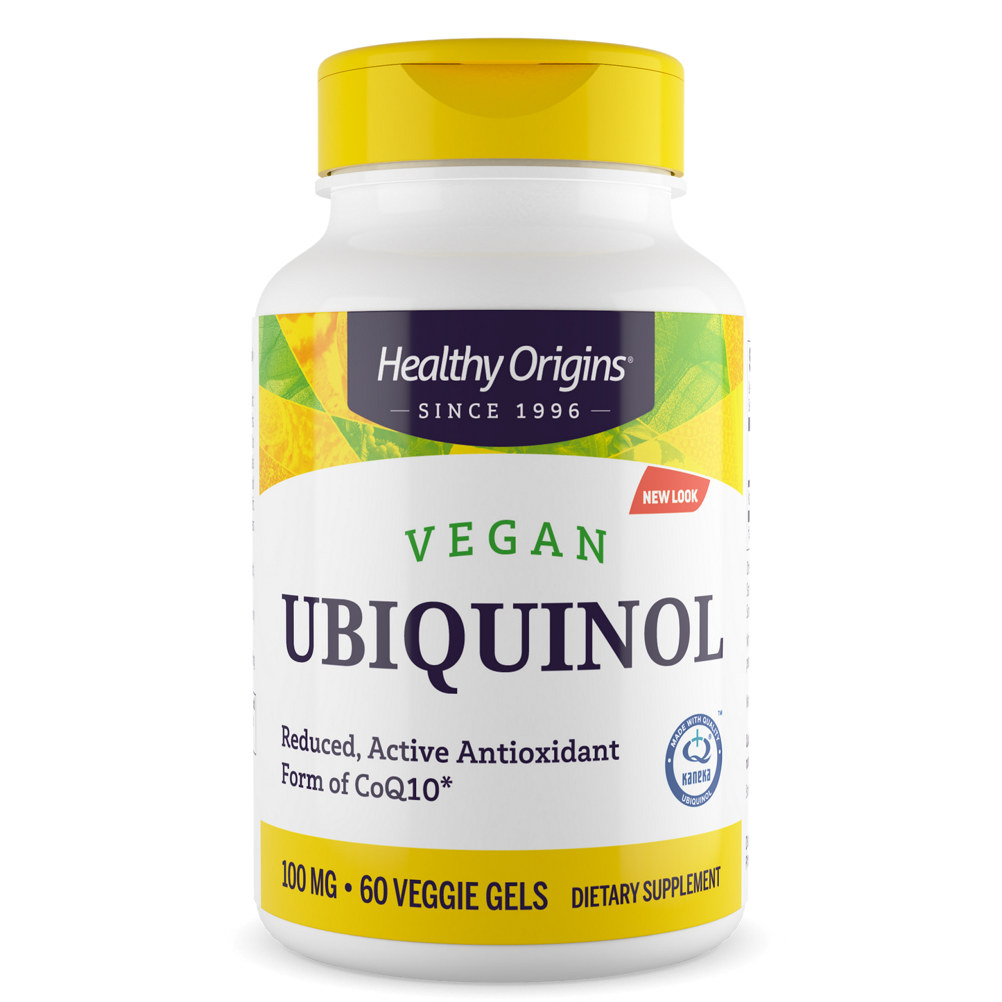 Ubiquinol (Vegan) 100 mg ( Active form of CoQ10)