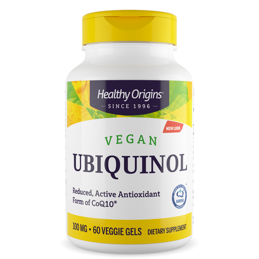 Ubiquinol (Vegan) 100 mg ( Active form of CoQ10)