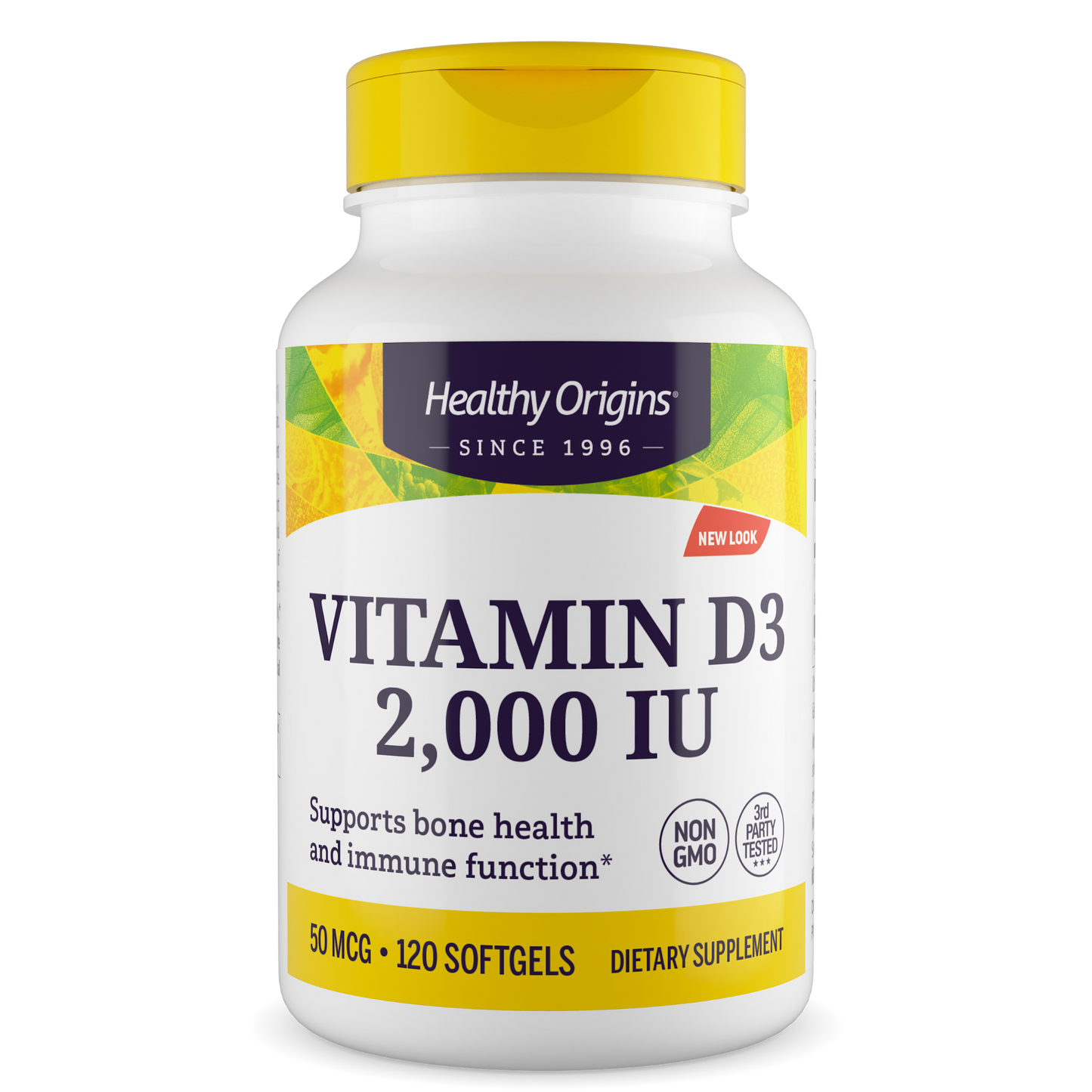 Vitamin Dз (with MCT Oil) 2,000 IU