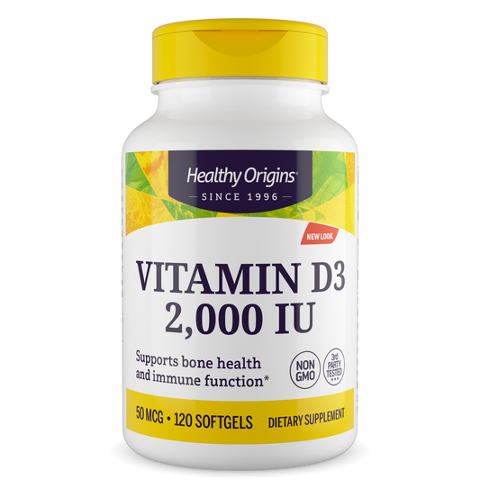 Vitamin Dз (with MCT Oil) 2,000 IU