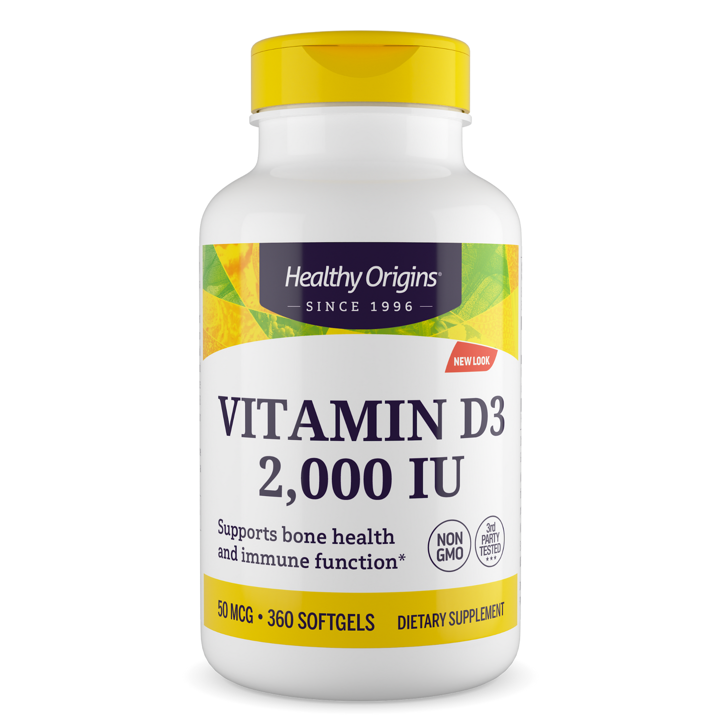 Vitamin Dз (with MCT Oil) 2,000 IU