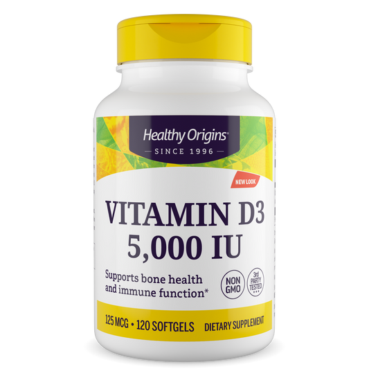 Vitamin Dз (with MCT Oil) 5,000 IU