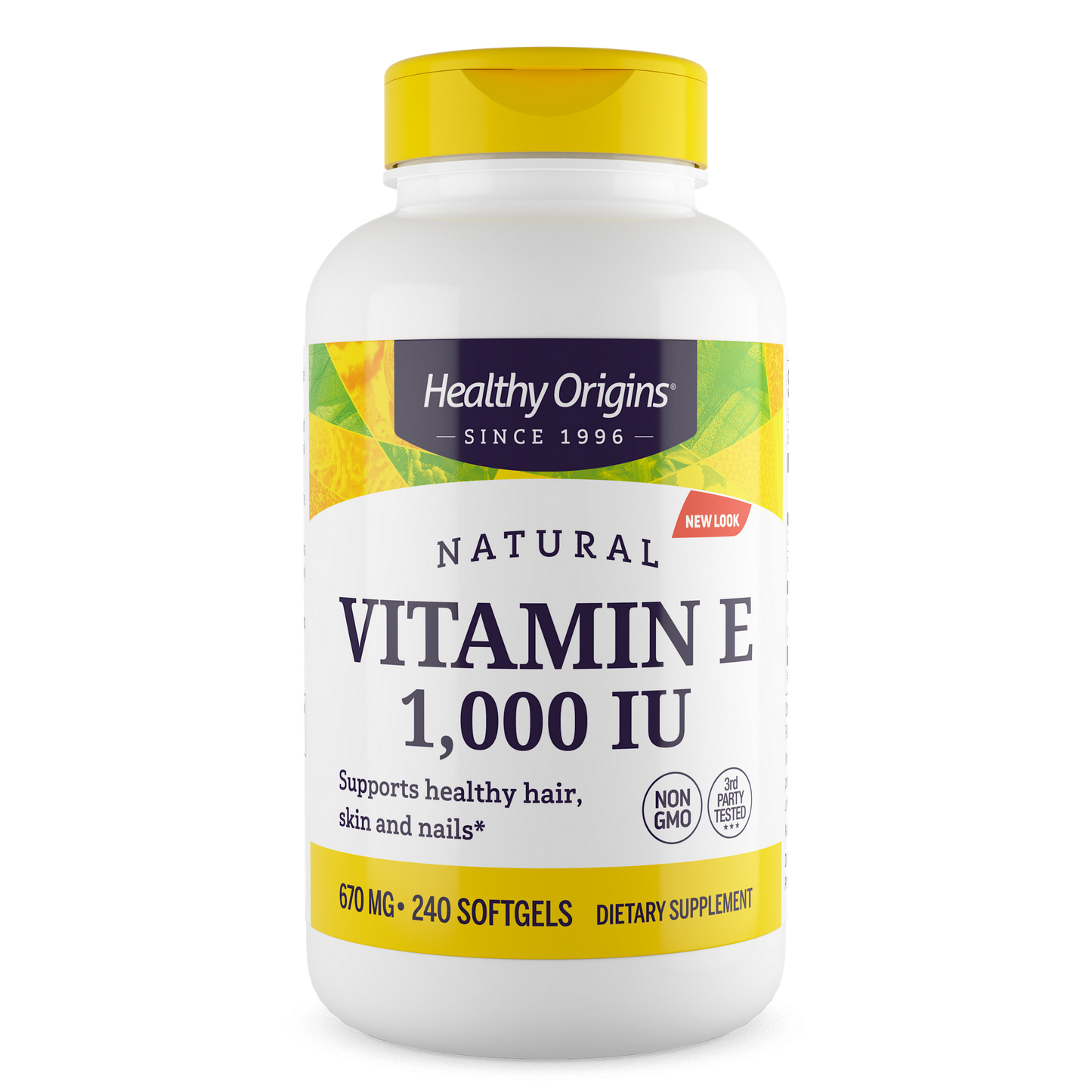 Vitamin E 1000 IU (Natural) Mixed Toco