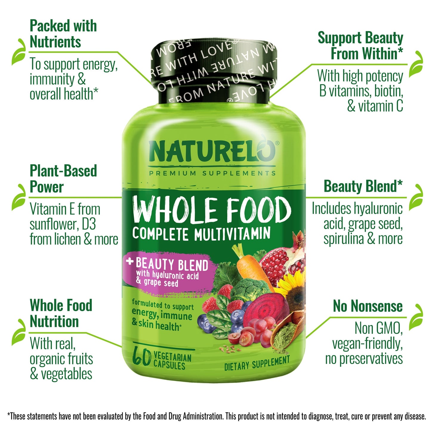 Whole Food Multivitamin with Beauty Blend