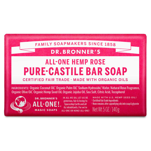 Rose - Pure-Castile Bar Soap