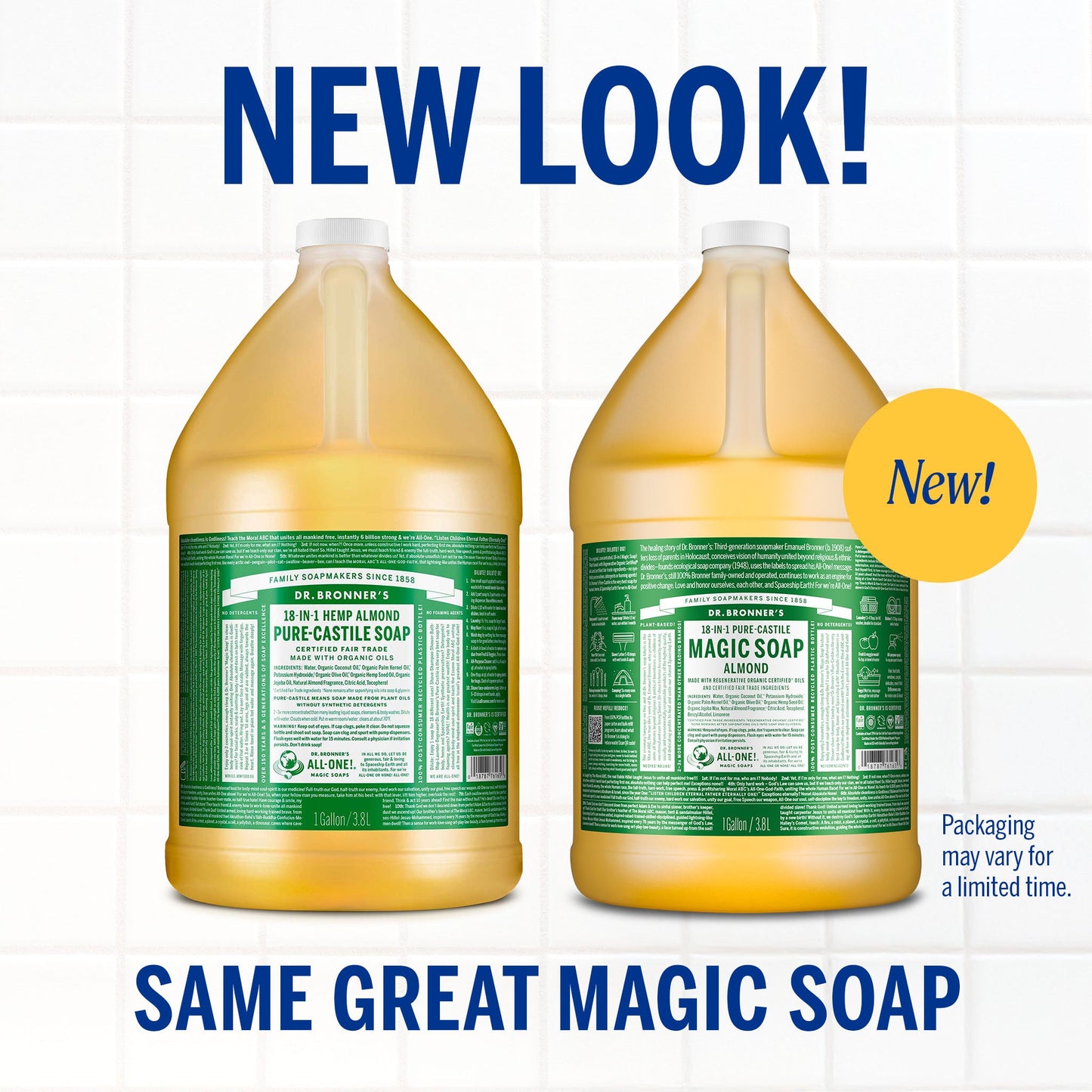 Almond - Pure-Castile Magic Soap®