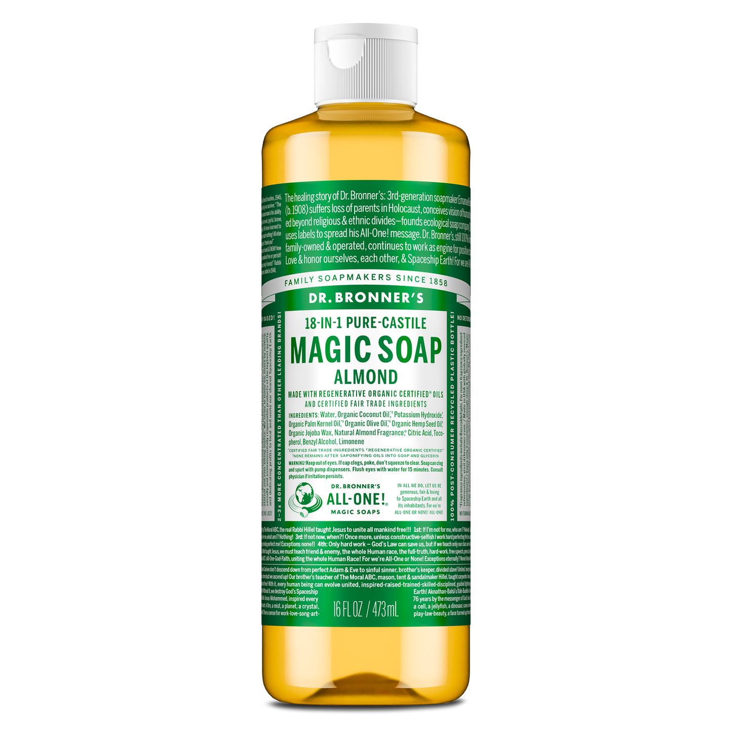Almond - Pure-Castile Magic Soap®