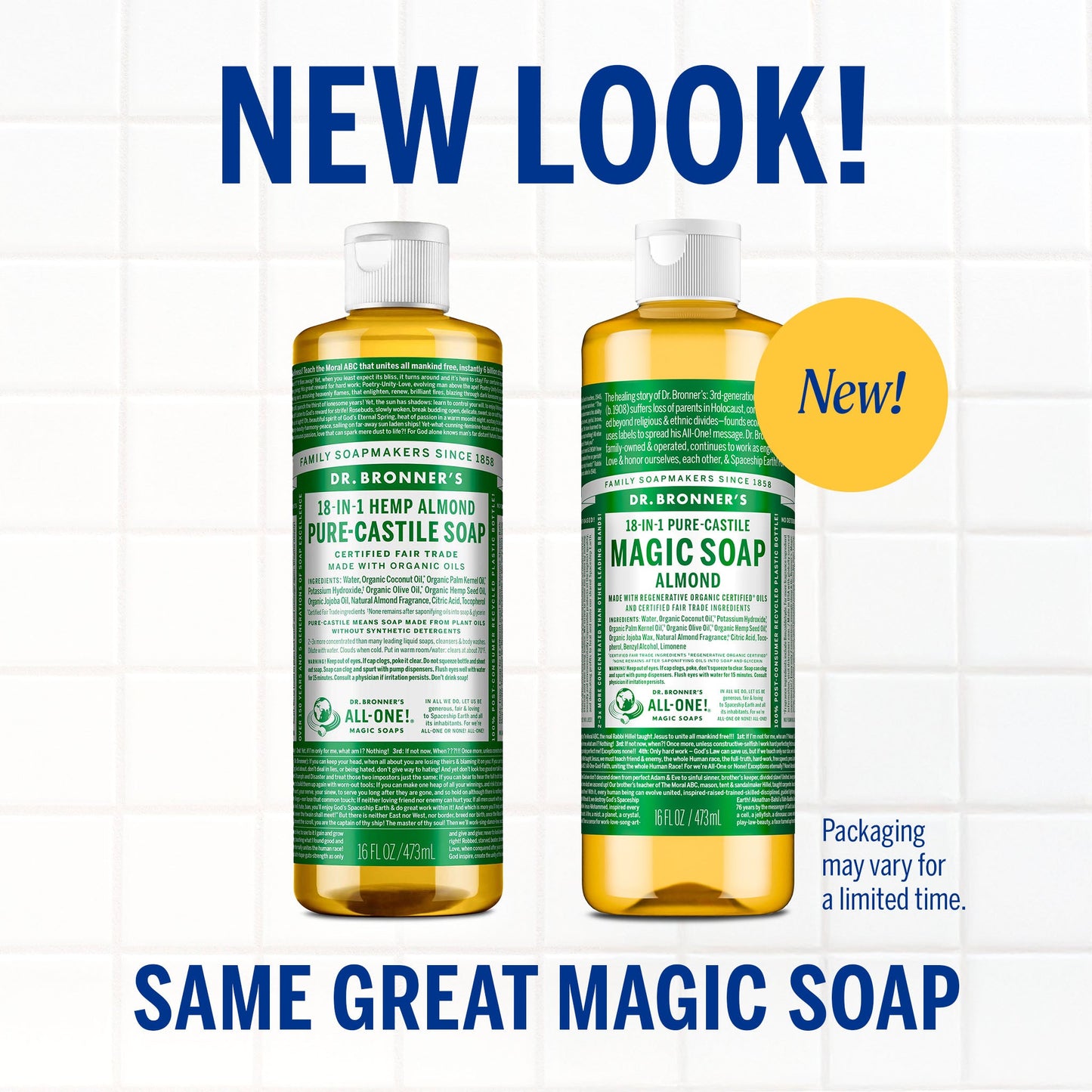 Almond - Pure-Castile Magic Soap®