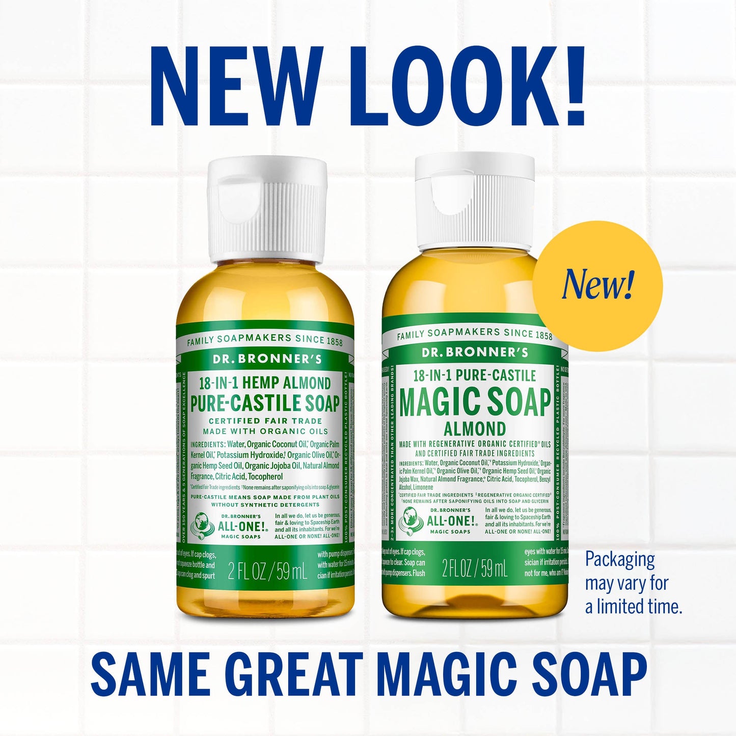 Almond - Pure-Castile Magic Soap®