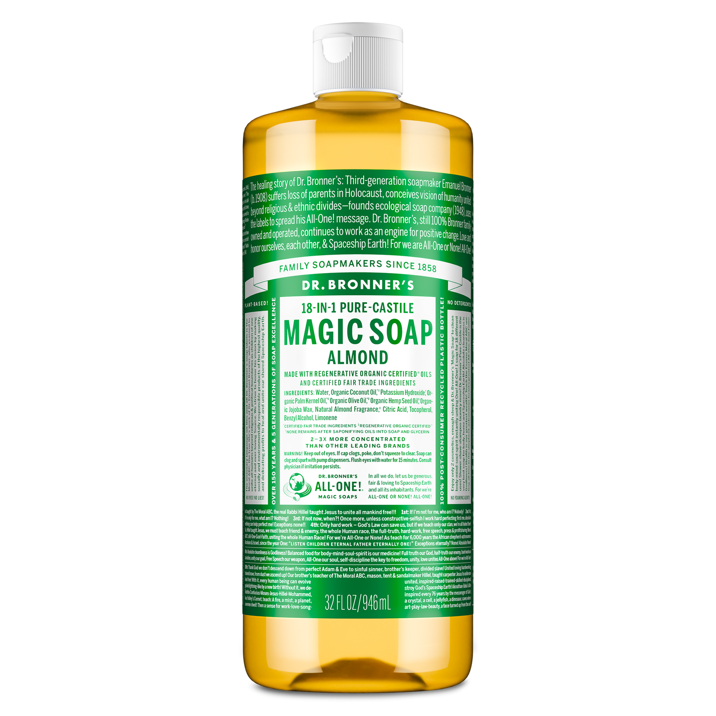 Almond - Pure-Castile Magic Soap®