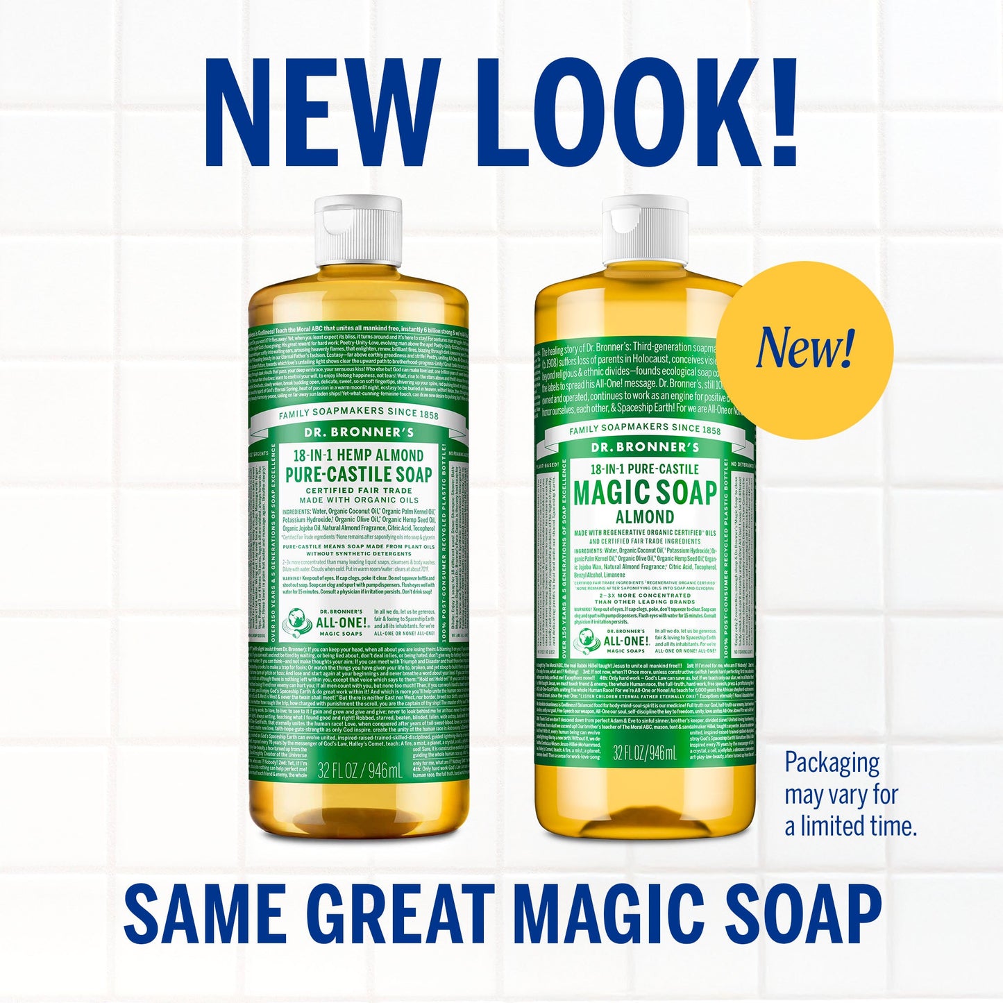 Almond - Pure-Castile Magic Soap®