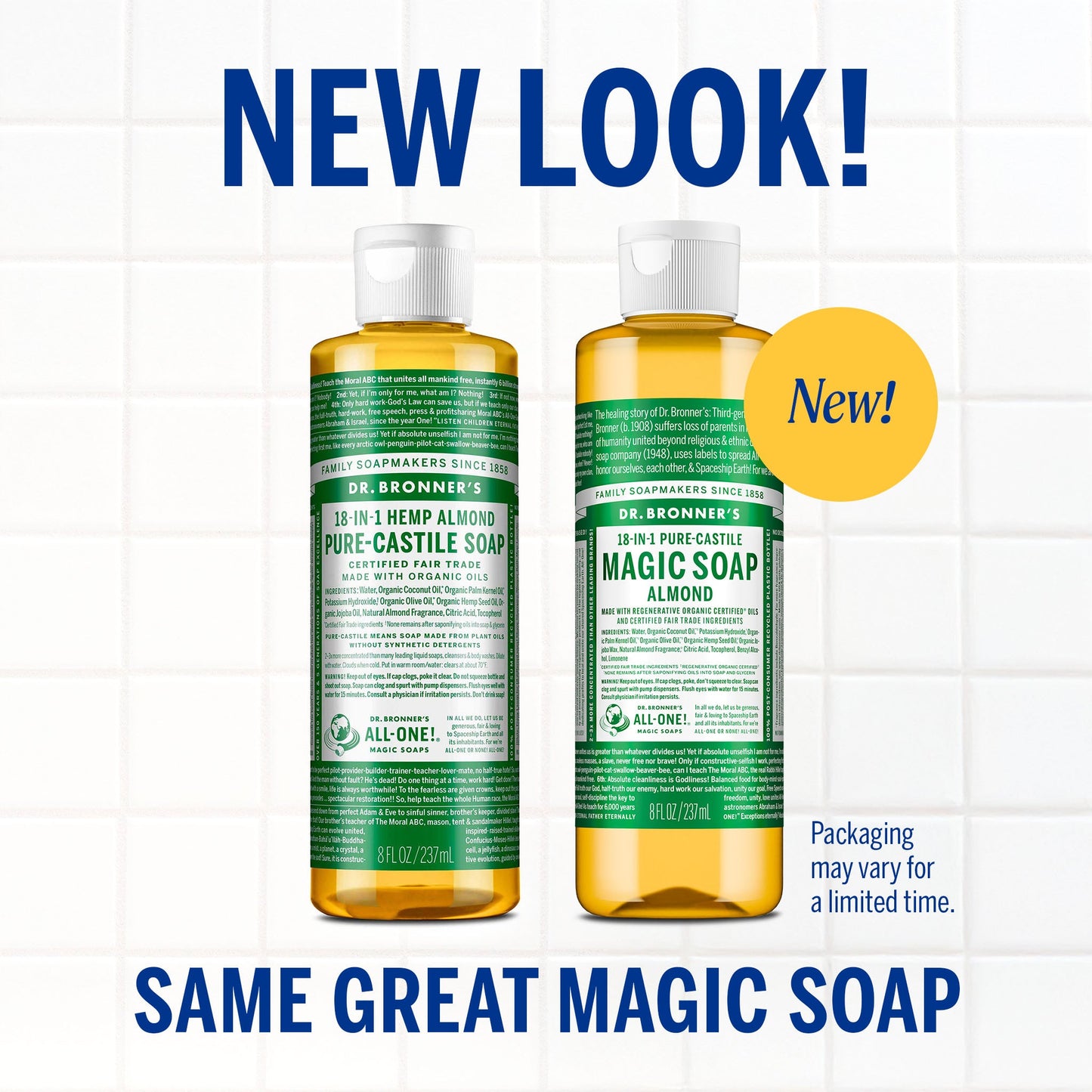 Almond - Pure-Castile Magic Soap®